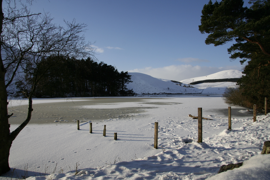 Winter In the Pentland Hills. Click for previous image.